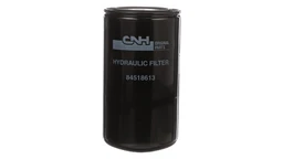 Hydraulic Oil Filter Spin-On, 94mm OD x 165-174mm L, 1 1/8IN - 16 UN — fits 14 New Holland models — 84518613
