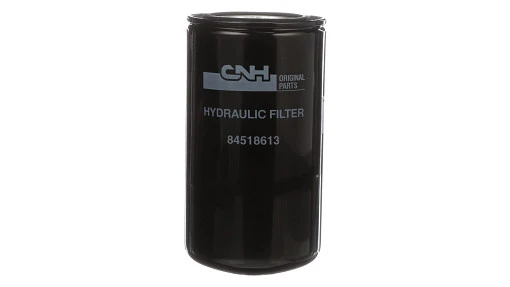 Hydraulic Oil Filter Spin-On, 94mm OD x 165-174mm L, 1 1/8IN - 16 UN — fits 14 New Holland models — 84518613