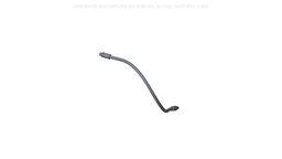 Hydraulic hose, 6.35mm ID x 565mm for New Holland equipment. Pre-crimped assembly for tractor hydraulic system circuits.