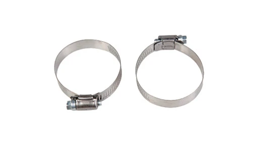 Hose Clamp 1.59'' - 2.5'', Worm Gear — universal New Holland service part, fits 399 models — 86050202