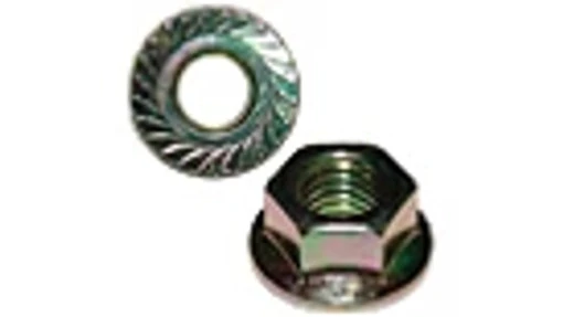 Serrated Nut Hex, M8 x 1.25, Cl 8 — universal New Holland service part, fits 511 models — 86505868