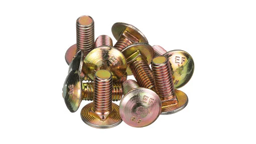 Carriage Bolt M8 x 1.25 x 20mm, Cl 8.8 — universal New Holland service part, fits 711 models — 86507486