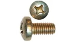 Screw Phillips Drive, Pan HD, M6 x 12mm, Cl 4.8 — universal CNH service part, fits 407 models — 86511828