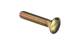 Carriage Bolt Sq Nk, M10 x 50mm, Cl 8.8 — fits 43 New Holland models — 86512426