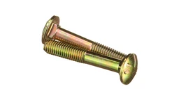 Carriage Bolt Short Square Neck, M10 x 60mm, Class 8.8 — fits 182 models across the New Holland lineup — 86512447