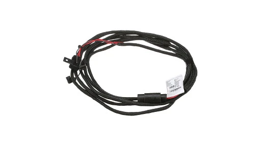 Wire harness for New Holland equipment. Pre-assembled cable routing for electrical system power and signal distribution.