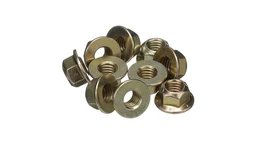 Flange Nut Flg, 3/8'' - 16 — universal CNH service part, fits 449 models — 86521609
