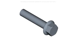 Flange Bolt Hex, 1/2'' - 13 x 2-1/2'', Gr 5 — fits 35 New Holland models — 86521618