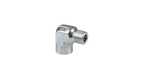 Elbow 90 Degree, 3/8'' - 18 Female x 3/8'' - 18 Male — fits 33 New Holland models — 86521965