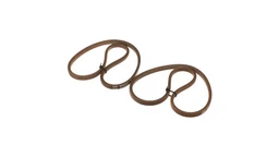Set OF Belts V-Belt, 0.66in W x 42.09in L — fits 21 New Holland models — 86527220