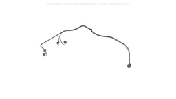 Wire harness for New Holland equipment. Pre-assembled cable routing for electrical system power and signal distribution.