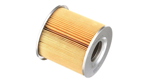 Hydraulic oil filter for New Holland equipment. Removes contaminants from pressurized fluid to protect pumps and valves.