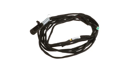 Wire harness for New Holland equipment. Pre-assembled cable routing for electrical system power and signal distribution.