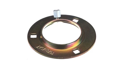 Flange 2.8346in ID, 0.4062in Holes, 3937in Holes Diam, W/ Lube Fitting — fits 12 New Holland models — 86590795