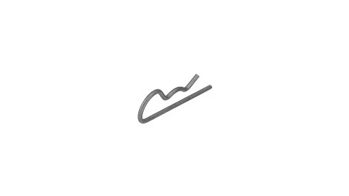 Cotter Pin 26mm OD x 118.5mm L — fits 24 New Holland models — 86601285