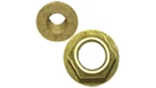 Flange Nut M6 x 1, Cl 8 — universal New Holland service part, fits 414 models — 86619800