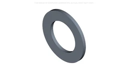 Washer 13.5mm ID x 22.2mm OD x 1.36mm Thk, Cst, Znd — fits 82 models across the New Holland lineup — 86622500