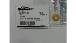 Washer 6.6mm ID x 18mm OD x 1.6mm Thk, Cst, Znd — universal New Holland service part, fits 463 models — 86624182