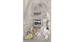 Washer 9mm ID x 16mm OD x 1.6mm Thk, Cst, Znd — universal New Holland service part, fits 743 models — 86624184