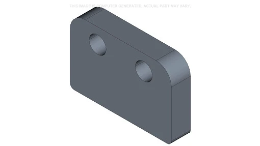 Spacer 1.65'' L x 5/16'' Thk — fits 99 models across the New Holland lineup — 86624468