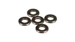 Washer 13.3mm ID x 28.5mm OD x 4mm Thk, Hts, Znd — universal New Holland service part, fits 471 models — 86625256