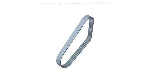 V-belt for New Holland equipment. Transfers power between engine accessories or PTO-driven components.