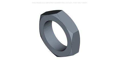 Bhd Lock Nut 1-3/16''-12 Orfs, Bulkhead — fits 167 models across the New Holland lineup — 86639062