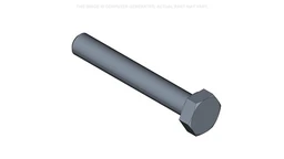 Bolt Hex, M6 x 1 x 40mm, Cl 10.9 — fits 34 New Holland models — 86639188