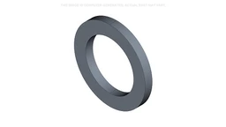 Washer 13.5mm ID x 20mm OD x 2mm Thk, Cst, Znd — fits 35 New Holland models — 86639312