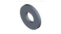 Washer 8.4mm ID x 20mm OD x 2mm Thk, Cst, Bzn — fits 110 models across the New Holland lineup — 86639316