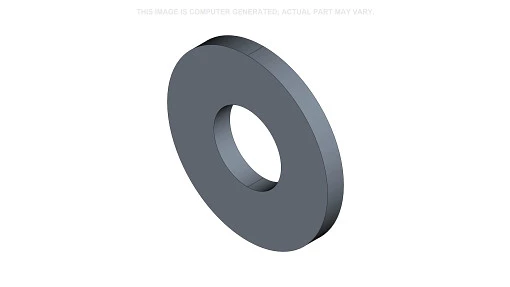 Washer 8.4mm ID x 20mm OD x 2mm Thk, Cst, Bzn — fits 110 models across the New Holland lineup — 86639316