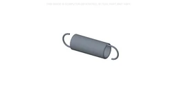 Spring Extension, 31.75mm OD x 120.65mm L — fits 44 New Holland models — 86640785