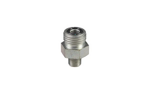 Hyd Connector 1/8''-27 Nptf x 11/16''-16 Orfs — fits 149 models across the New Holland lineup — 86729086