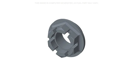Slotted Nut Nut, Slotted, Special, 1-1/4''-12 — fits 30 New Holland models — 86837915