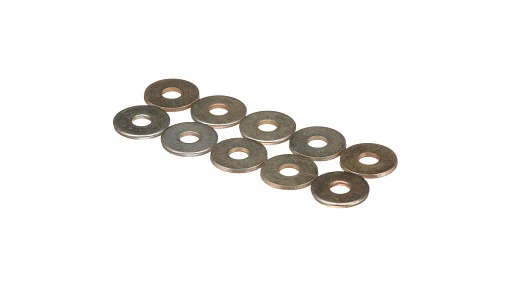Washer 9mm ID x 28mm OD x 3mm Thk, Cst, Znd — universal New Holland service part, fits 448 models — 87033737