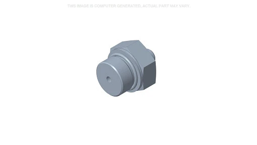 Hyd Connector M33 x 2 Orb x M14 x 1.5 Orb — fits 13 New Holland models — 87402820