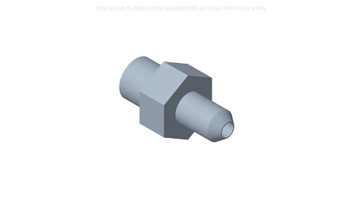 Fitting 1/4'' Jic x 3/8'' Orb — fits 27 New Holland models — 87423401