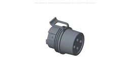 Elec Connector Female — fits 64 models across the New Holland lineup — 87533827