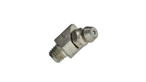 Lube Nipple 45 Degree, 1/4'' NPT x 4/5'' L, Drive — universal New Holland service part, fits 528 models — 87569