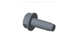 Self-Tap Screw Hex Washer Hd, 5/16'' - 18 x 7/8'' — fits 13 New Holland models — 87577839