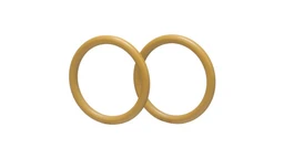 O-Ring 2.62mm Thk x 20.29mm ID, -117, 80 Duro — fits 44 New Holland models — 87635382