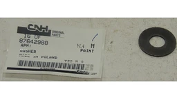 Washer 13.08mm ID x 31.8mm OD x 1.5mm Thk — fits 30 New Holland models — 87642988