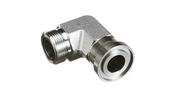 90 Elbow Flanged, 1 7/16 - 12 Orfs — fits 16 New Holland models — 87677649