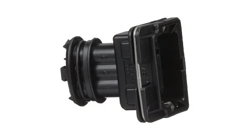 Elec Connector Female, 3 Cavities — fits 68 models across the New Holland lineup — 87709663