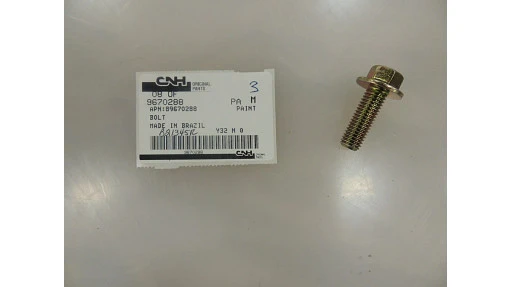 Flange Bolt Hex, M12 x 35mm, Cl 8.8 — fits 66 models across the CNH lineup — 9670288