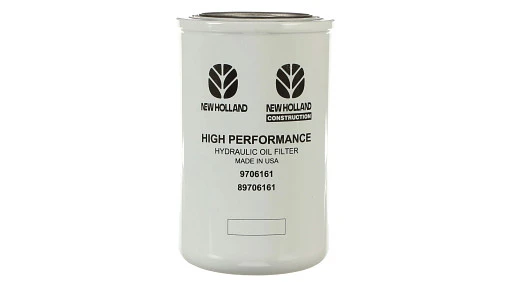 Hydraulic Oil Filter Spin-On, 4.77 in OD x 7.6 in L — fits 17 CNH models — 9706161