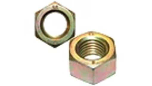 Nut Hex, M20 x 2.5, Cl 8, Znd — universal New Holland service part, fits 538 models — 9706694