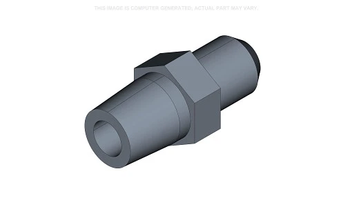 Hyd Connector 9/16'' - 18 Jic x 1/4'' - 18 NPT — fits 99 models across the CNH lineup — 9706918