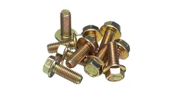 Flange Bolt Hex, M10 x 25mm, Full Thd, Cl 8.8 — universal New Holland service part, fits 348 models — 9804261