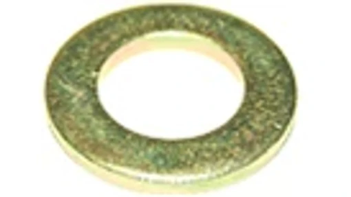 Washer 5.3mm ID x 10mm OD x 1mm Thk, Cst, Znd — universal New Holland service part, fits 756 models — 9824326